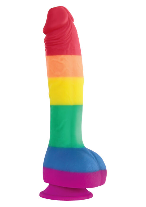 Colours Pleasures Silikoonist Dildo Pride Edition, suur