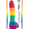 Colours Pleasures Silikoonist Dildo Pride Edition, suur - Pilt 2