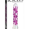 Icicles Hand Blown Glass Massager - Pilt 2