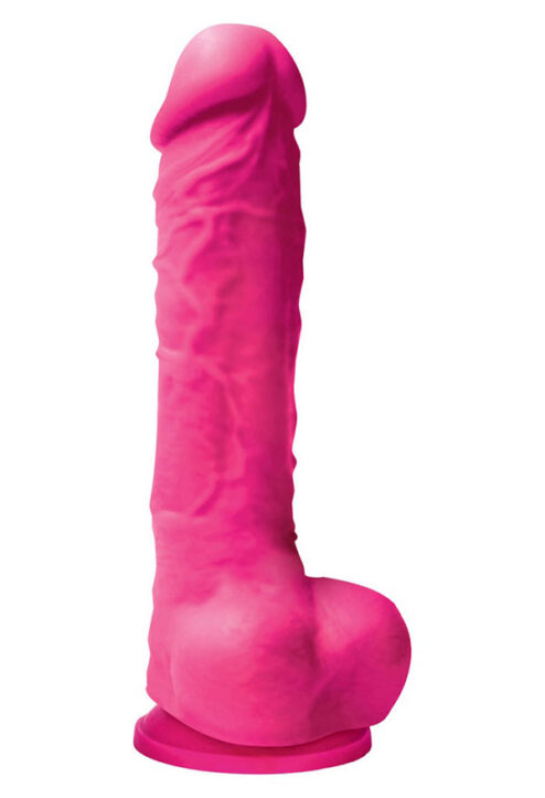 Colours Pleasures Silikoonist Dildo, väike roosa