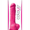 Colours Pleasures Silikoonist Dildo, väike roosa - Pilt 2