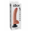 King Cock 9 inch Vibrating Cock With Balls - Pilt 5