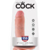King Cock 8' Cock with Balls - Pilt 3