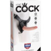 King Cock Strap-On Rakmed koos 7'' Dildoga