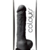 Colours Pleasures Silikoonist Dildo, väike must - Pilt 2